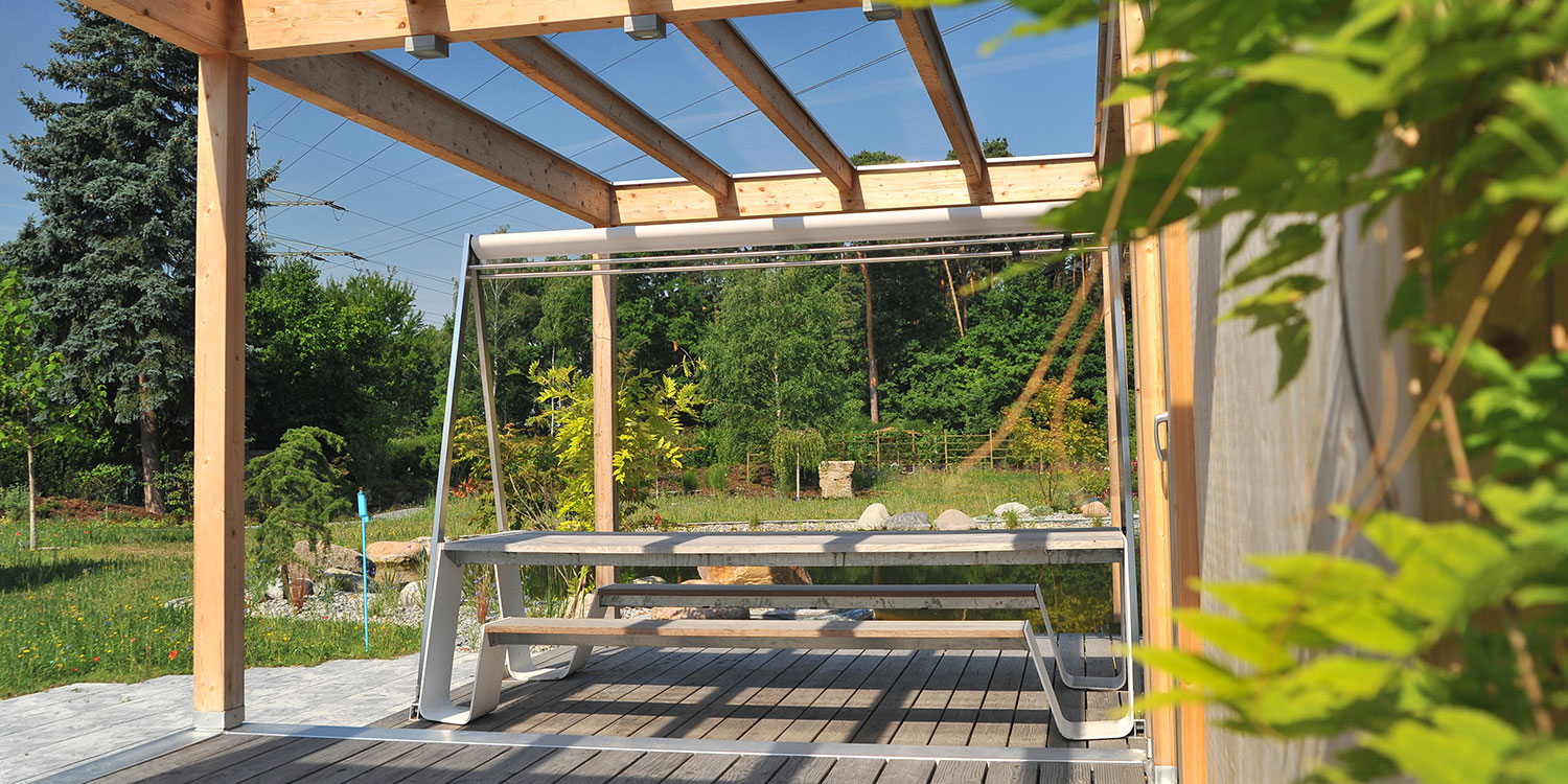 Luxus Gartenhaus in Erlangen, Schrebergarten vom Feinsten