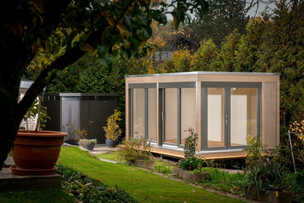 Design High Tech Gartenbüro - Ettwein Gartenlounge