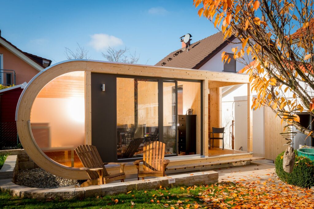 Sauna-Gartenhaus - Ettwein Gartenlounge