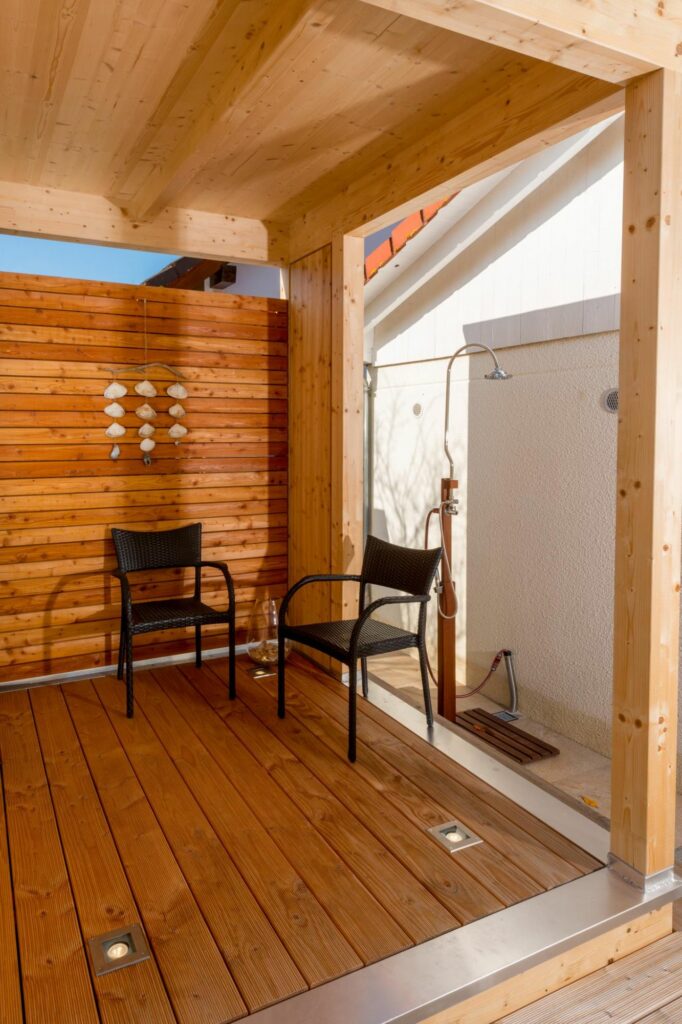 Sauna-Gartenhaus - Ettwein Gartenlounge