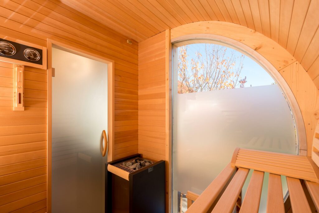 Sauna-Gartenhaus - Ettwein Gartenlounge