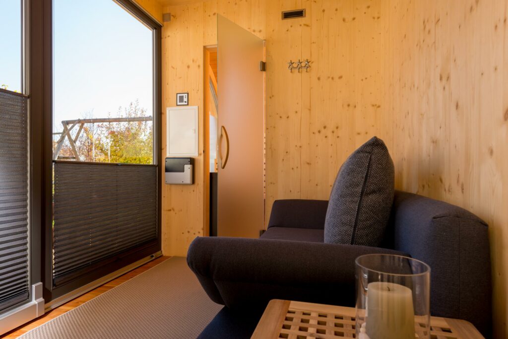 Sauna-Gartenhaus - Ettwein Gartenlounge