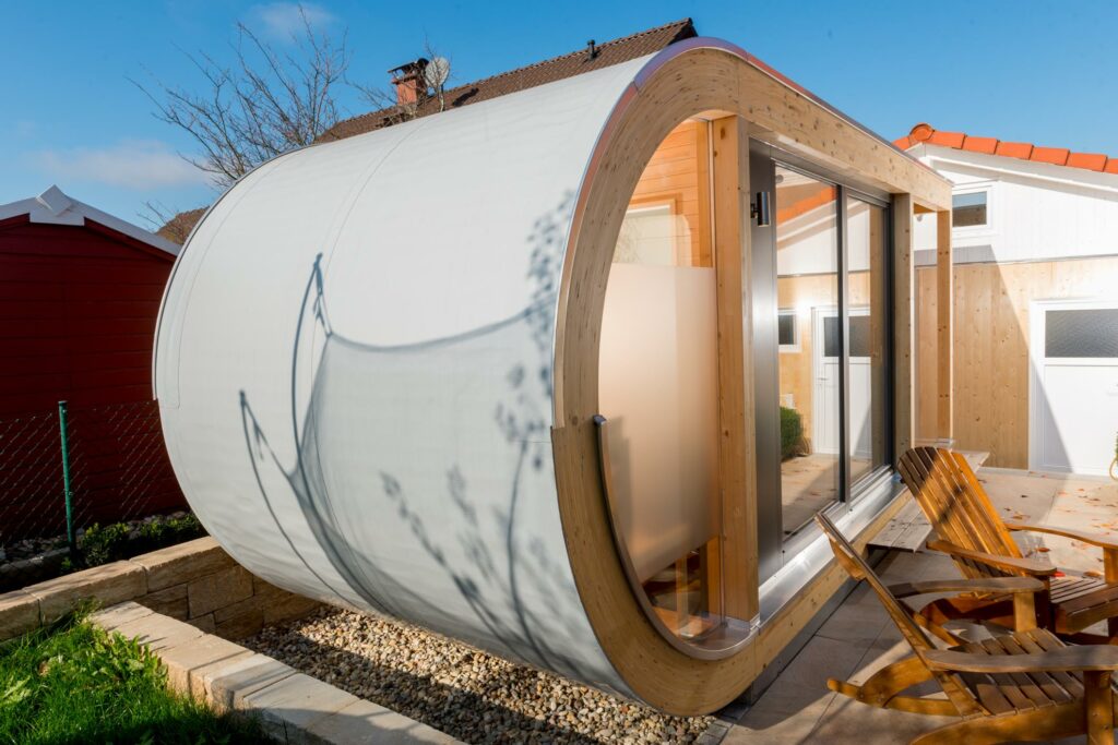 Sauna-Gartenhaus - Ettwein Gartenlounge